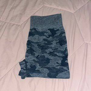 SHEIN Blue Camo Shorts